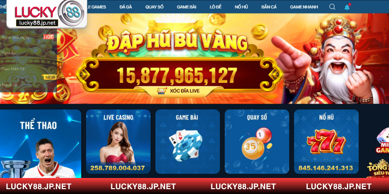 LUCKY88 đơn vị cá cược đạt chuẩn chất lượng quốc tế 2025